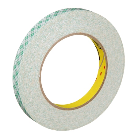 3M Double Side Masking Tape, 1/2x36yd, W, PK72, 1/2" W x 36 yds. L, Off-White, 72 PK T953410